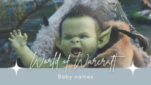 World of warcraft baby names