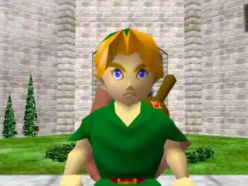 Link in the Ocarina of Time