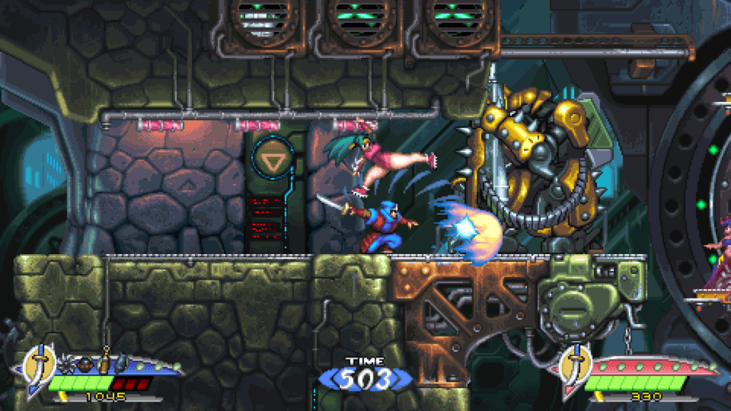 Modern retro game Shadow of the Ninja: Reborn