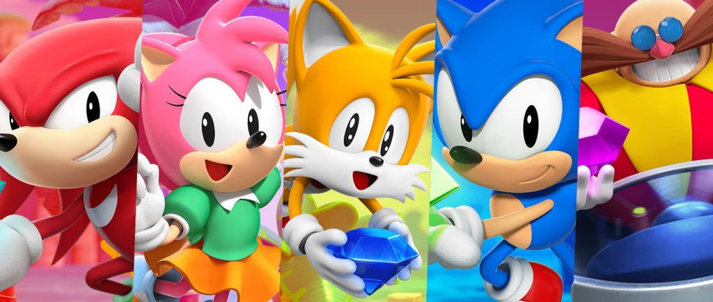 modern retro game Sonic superstars